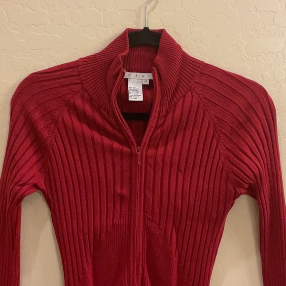 Cabi zip front sweater - Picture 2 of 4